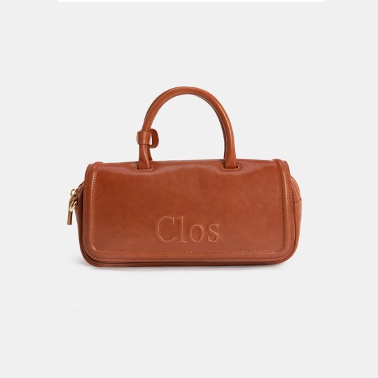 Calfskin vintage pillow bag womens bag - Memoo.com