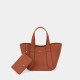 The first layer of cowhide large-capacity commuter handbag womens bag - Memoo.com