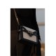 Crossbody bag womens canvas patchwork cowhide womens bag - Memoo.com