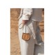 Cowhide mini saddle bag, shoulder bag, handbag