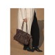 Cowhide large-capacity tote bag womens bag - Memoo.com