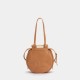 Crossbody bag on one shoulder with a top layer of calfskin commuter tote - Memoo.com