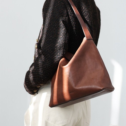 soft leather slouch hobo bag