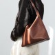 Light retro shoulder bag tote bag