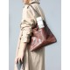 Light retro shoulder bag tote bag