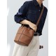  Bucket bag, elegant single shoulder crossbody bag