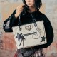 Tote Bag Womens shoulder bag graffiti canvas bag - Memoo.com