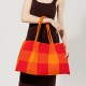 Commuter tote bag woven large capacity hand-held shoulder bag - Memoo.com