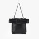 Bright leather bow princess diamond chain women's bag