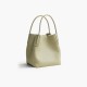 Hand top layer cowhide women's bucket bag