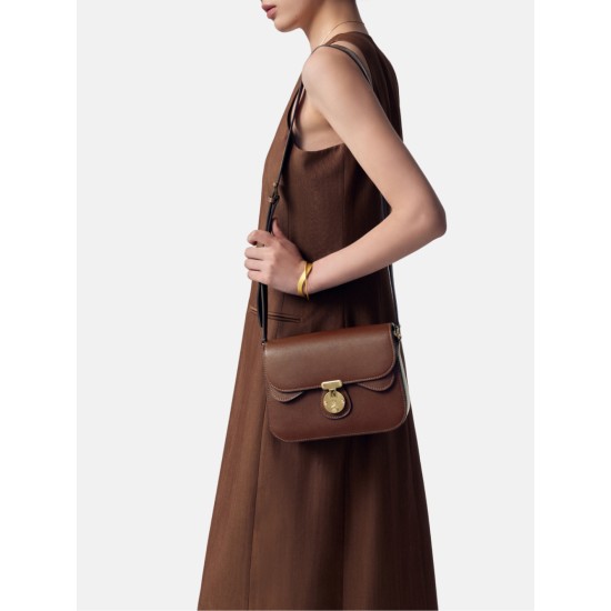 One-shoulder crossbody bag womens niche small square bag - Memoo.com