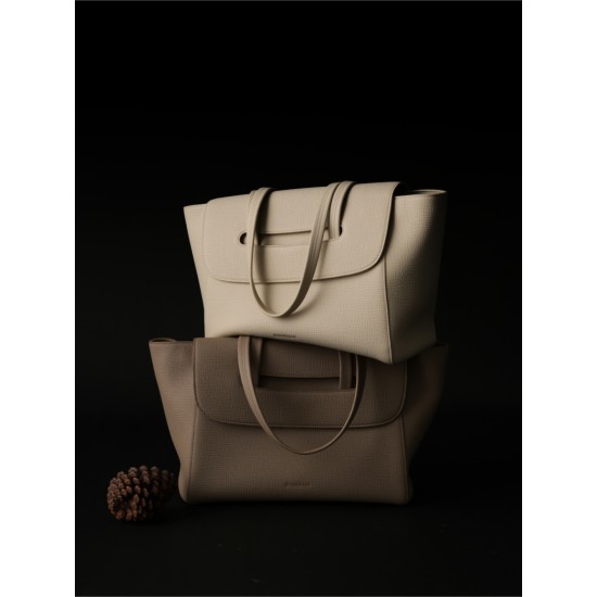 Tote bag leather shoulder bag - Memoo.com