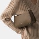 Versatile top-layer cowhide one-shoulder underarm bag - Memoo.com