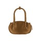 Big brown bow handbag for women