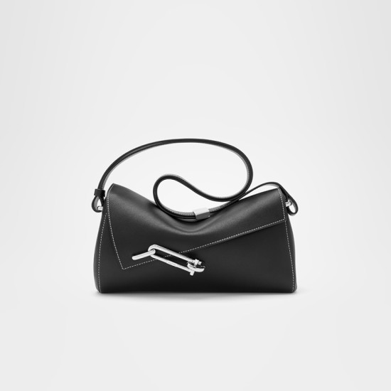 Leather niche one-shoulder underarm kite bag - Memoo.com