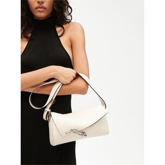 Leather niche one-shoulder underarm kite bag - Memoo.com