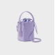 Shoulder crossbody carrying bucket bag