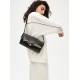 Black leather shoulder underarm bag - Memoo.com