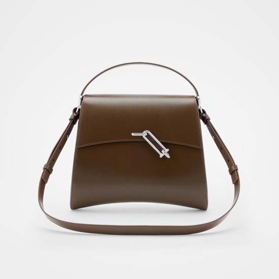 Leather shoulder crossbody large capacity premium messenger bag briefcase - Memoo.com