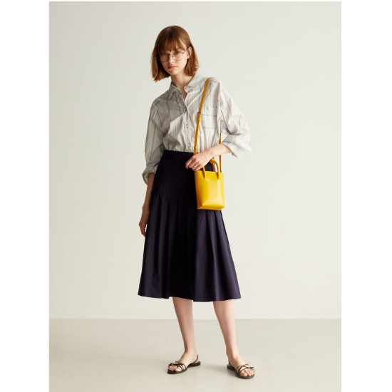 Single shoulder tote yellow phone bag - Memoo.com