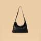 Leather womens bag, large capacity tote bag - Memoo.com