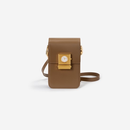 Single shoulder phone bag, small square bag, fashionable and personalized new style - Memoo.com