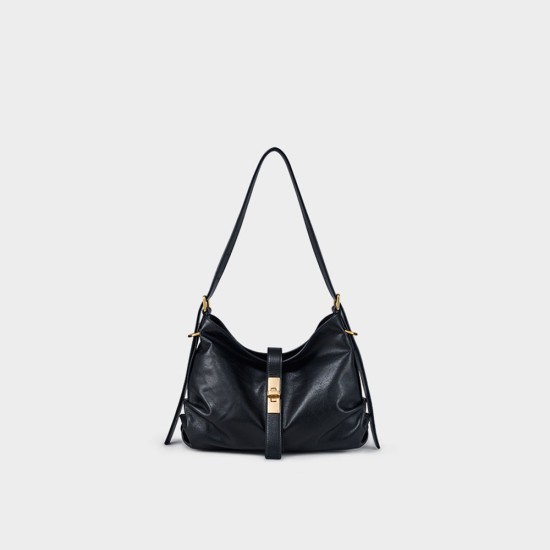 Leather shoulder crossbody bag tote bag - Memoo.com