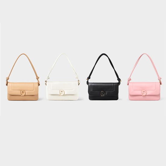 Single shoulder hand-held small square bag - Memoo.com