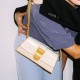 Crocodile embossed grain crossbody bag - Memoo.com