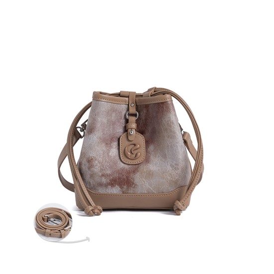 Original retro spicy girl bucket bag, mobile phone bag, womens crossbody stylish small bag - Memoo.com