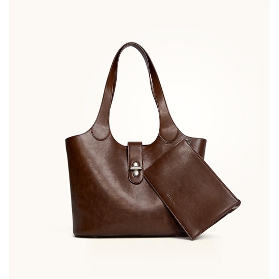 One-shoulder tote bag feminine fashion tote bag - Memoo.com