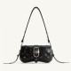 The new motorcycle series baguette crossbody armpit bag large capacity bag women - Memoo.com