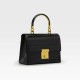 Crocodile texture hand-held small square bag leather womens bag - Memoo.com