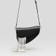 Saddle bag, cowhide womens bag, armpit bag, crossbody bag - Memoo.com