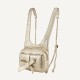 Backpack womens bow chain shoulder bag - Memoo.com