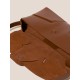 Genuine leather flap envelope bag - Memoo.com