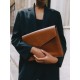 File envelope ipad tablet bag cowhide clutch - Memoo.com