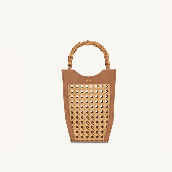 Fabric woven crossbody bag tote bag - Memoo.com