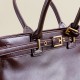 Cowhide large-capacity hand-held commuter bag shoulder bag - Memoo.com