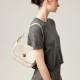 Cowhide simple one-shoulder armpit bag sized - Memoo.com