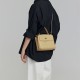 Classic kraft gold buckle tote bag - Memoo.com