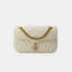 Cowhide chain small square bag womens niche crossbody bag - Memoo.com