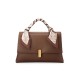 Cowhide handbag shoulder crossbody commuter bag for women - Memoo.com