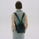 Bucket backpack crossbody bag soft cowhide backpack