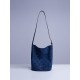 Large-capacity denim bucket bag, tote bag, one-shoulder crossbody bag - Memoo.com