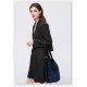 Large-capacity denim bucket bag, tote bag, one-shoulder crossbody bag - Memoo.com