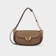 Disona womens bag, leather crossbody bag, armpit bag, vintage saddle bag - Memoo.com