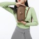 Disona womens bag, leather crossbody bag, armpit bag, vintage saddle bag - Memoo.com