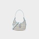 Class one-shoulder crossbody bag, woven bag, armpit crescent bag