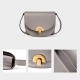 One-shoulder, cross-body bag, armpit small square bag, commuter semi-round saddle bag - Memoo.com